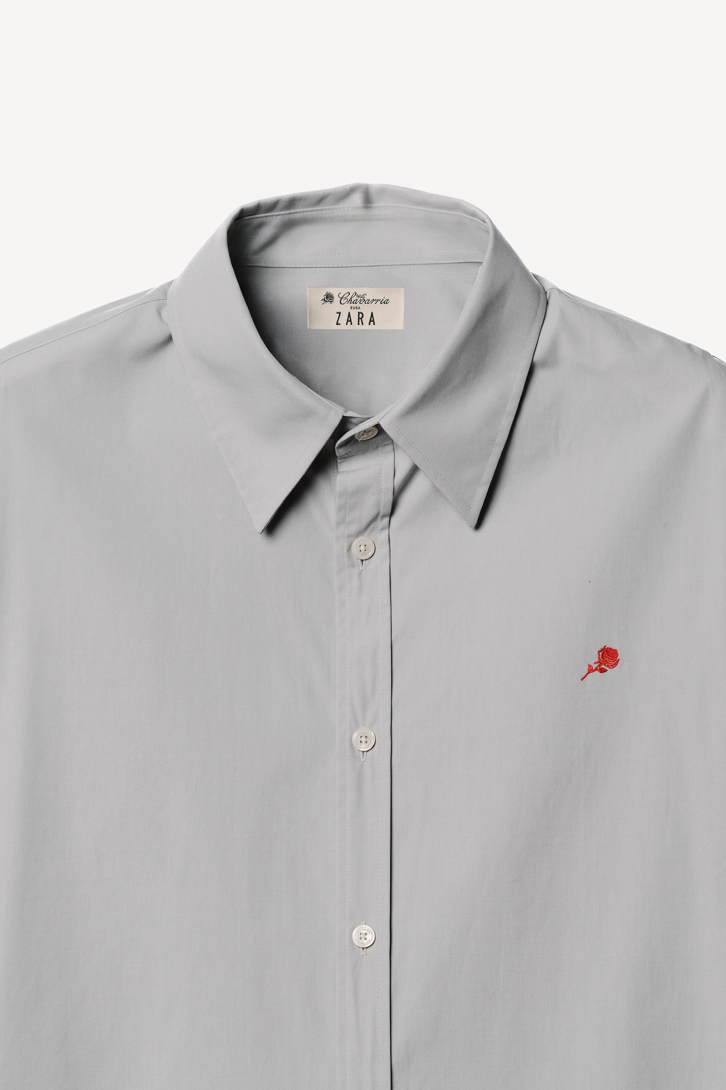 WILLY CHAVARRIA X ZARA RELAXED FIT COTTON SHIRT